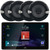 JVC KW-Z900W 9" HD Single-DIN Bluetooth USB HDMI Input AM/FM Radio Digital Media Car Audio Receiver, 4x JVC CS-DR162 drvn DR Series 6.5" 300 Watt Max Power 2-Way Coaxial Automotive Speakers