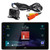 JVC KW-Z900W 9" HD Single-DIN Bluetooth USB HDMI Input AM/FM Radio Digital Media Car Audio Receiver, Wired 720p Back-up Camera With Parking Lines