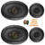 2x Pioneer TS-A1671F 6.5” 320 Watt Max Power 3-Way Coaxial Speakers, 2x Pioneer TS-A6971F 6"x9" 600 Watts Max Power 4-Way Coaxial Speakers, 50 Feet 16 Gauge Speaker Wire, 4-Piece Removal Pry Tool Set