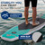 SereneLife 10’ Inflatable Stand Up Paddle Board with Premium SUP Accessories - 32” Wide Stable Design with Non-Slip EVA Deck Pad, for Youth and Adults, 275 lbs. Capacity