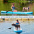 SereneLife 11’6” Inflatable SUP - Pet-Friendly Stand-Up Paddleboard for Adults and Pet Ride Alongs - 35” Wide Stable Design with Non-Slip EVA Deck Pad, Premium SUP Accessories, 485 lbs. Capacity
