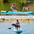 SereneLife 11’ Inflatable SUP - Pet-Friendly Stand-Up Paddle Board for Adults and Pet Ride Alongs - 33” Wide Stable Design with Non-Slip EVA Deck Pad, Premium SUP Accessories, 440 lbs. Capacity