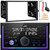 JVC KW-X850BTS Double DIN Mechless Bluetooth USB/AUX AM/FM Radio Digital Media Stereo Receiver, Double DIN Installation Dash Kit, Antenna Adapter, Radio Wiring Harness, Pry Tool Set (1994-2005)