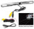 Pyle PLCM18SC License Plate Mount Rear View Backup Color Camera w/ Distance Scale Line Chrome