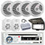 Pyle PLCDBT65 Single DIN Marine Bluetooth USB/AUX CD AM/FM Stereo Receiver W/White Cover, 4x 6.5" 150W Max Dual Cone Speakers, 2x 4" 300W Max Indoor/Outdoor Speakers, 4 Channel Amplifier, Antenna