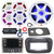 Infinity PRV-315.2 Marine Bluetooth USB/AUX WB AM/FM Radio Gauge Hole Mount Receiver W/Spa Bezel, Adapter Plate, 4x 8" 500W Max 3-Way RGB LED Speakers, 10" Subwoofer, Amplifier w/Kit, Antenna, Wire