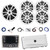 Infinity PRV-315.2 Marine Bluetooth Gauge Hole Mount AUX/USB Weather band AM/FM Radio Receiver, 4x 6.5" 180W Max Speakers W/Wire, 10" Subwoofer, 5 Channel Amplifier W/Kit, Antenna, USB/AUX Adapter
