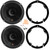 2x Infinity Primus Series PR603F 6.5" 150W Max 2-Way Multi-Element Car Speakers, 2x 6" to 6.75" Speaker Plate Adapters, Speaker Connector, Removal Pry Tool (Fits Honda and Acura Vehicles 1991-up)