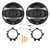 1 Pair (Qty 2) of Dual Electronics D65SP 6.5" 100 Watt Max Power 2-Way Car Audio Speakers with Removal Tool, Wire Harness, Mounting Adapters (1995-2009 GM Vehicles )