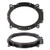 2x Infinity Primus 693M 6x9" 180W Max Power 3-Way Multi-Element Car Audio Black Speakers, 2x 6x9” Speaker Bracket Adapters, 4-Piece Removal Pry Tool Set (Bundle Fits GM, Ford, Toyota & More Vehicles)