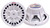 Pyle PLRMR23BTW Single DIN Bluetooth AM/FM MP3 Receiver, 2x 6x9" 260 Watt + 2x 6.5" 200 Watt Full Range Marine Speakers (White), 6-Channel Amplifier w/Install Kit, 8" Subwoofer, Wire