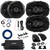 2x Kicker 43DSC6504 6.5" 240 Watt Max Power 2-Way Speakers, 2x 6x9" 360 Watt Max Power 3-Way Speakers w/Adapters, 850W Class D Mono Amplifier w/Wiring Kit + 12V Booster Kit, DSP Harness, Speaker Wire