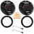 2x JVC CS-DR601C drvn DR Series 6.5" 360 Watt Max Power 2-Way Car Audio Component Speakers w/2x 6" to 6.75" Speaker Adapter, Speaker Wire Harness, Pry Tool Set (Bundle Fits Select 2005-Up GM Vehicles)