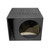 QPower QBOMB15HP Single 15" 32 Hertz Frequency Vented Side Ported Speaker Round Box Enclosure with Spring Loaded Terminal