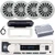 Pyle PLMRB29W2 Single DIN Marine Bluetooth USB/AUX MP3 Player AM/FM Radio In-Dash Stereo White Receiver w/White Cover, 4x 6.5" 180 Watt Max Power 2-Way Boat Speakers, 4 Channel Amplifier, Antenna