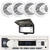 Pyle PLMRB29W2 Single DIN Marine Bluetooth USB/AUX MP3 Player AM/FM Radio In-Dash Stereo White Receiver w/White Cover, 4x 6.5" 150W Max Power Full Range Dual Cone Waterproof White Boat Stereo Speakers