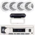 Pyle PLMRB29W2 Single DIN Marine Bluetooth USB/AUX MP3 Player AM/FM Radio In-Dash Stereo White Receiver w/White Radio Shield Cover, 4x 6.5" 150W Max Full Range Dual Cone Waterproof White Boat Speakers