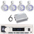 Pyle PLMRB29W2 Single DIN Marine Bluetooth USB/AUX MP3 Player AM/FM Radio In-Dash Stereo White Receiver, 4x 6.5" 200W Max Power Built-in LED Wakeboard Speakers, 4 Channel Bluetooth Amplifier, Antenna