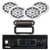 Pyle PLMRB29B2 Single DIN Marine USB Bluetooth AM/FM MP3 Stereo Receiver w/Radio Shield Cover, 4x 6x9" 260 Watt Max Power 2-Way Full Range Black Boat Speakers