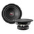 Pyle 6'' 600 Watt Dual Voice Coil 4 Ohm Subwoofer, Bass Knob with Digital Voltmeter with Wire