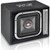 Pyle 10" Single Series 800W Rear Vented Subwoofer Enclosure, Bass Knob with Digital Voltmeter with Wire