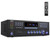 Pyle PD3000BAH 4-Channel 4000W Bluetooth USB FM Radio CD/DVD Player HDMI Home Audio Amplifier Receiver, 2x 5.25'' 200W Max Bookshelf Speakers, 2x 4'' 200W Max Mini Cube Speakers, Wire, Banana Plugs