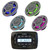 Infinity PRV250 Marine Bluetooth AM/FM Receiver, 4x 6.5" 300 Watt 2-Way MultiColor LED Outdoor Speakers (Gray)
