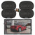 Blaupunkt BAJA 700 7" Touchscreen Bluetooth AM/FM Multimedia Receiver, 4x 6x9" 70 Watt Max 4-Way Car Audio Speakers w/Wire