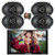 Blaupunkt CAMDEN 500 7" Touchscreen Double Din Bluetooth Stereo Receiver, 4x 6x8" 60 Watt Max 3-Way Car Audio Speakers w/Wire