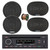 Blaupunkt Milano 200 BT Single Din USB Bluetooth AM/FM CD Stereo Receiver, 2x 6" 40 Watt Max Full Range 3-Way Speakers, 2x 6x9" 70 Watt Max 4-Way Car Audio Speakers w/Wire