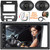 Blaupunkt CAMDEN 450 7” Double DIN Bluetooth AM/FM Radio Digital Media Multimedia Receiver w/ Install Kit, 2x 6x8" 60W Max 3-Way Speakers, Wiring Harness, Antenna Adapter, Antenna, Wire, Pry Tool Set