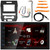 JVC KW-M180BT Double DIN 6.8" Capacitive Touchscreen Bluetooth USB Digital Multimedia Stereo Receiver w/ Install Kit, Radio Wiring Harness, Antenna Adapter, Antenna, Pry Tool Set (Fits 1998-2012 Ford)