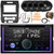 JVC KW-R950BTS Double DIN Bluetooth USB/AUX CD Player AM/FM Car Audio Stereo Receiver w/ Install Kit, 4x 6x8" 300W Max 2-Way Speakers, Wiring Harness, Antenna Adapter, Antenna, Wire, Pry Tool Set