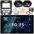 JVC KW-V660BT Double DIN Bluetooth USB DVD Player AM/FM Radio Stereo Multimedia Receiver w/ Install Kit, 2x 6x8" 300W Max 2-Way Speakers, Wiring Harness, Antenna Adapter, Antenna, Wire, Pry Tool Set