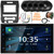 JVC KW-V660BT Double DIN Bluetooth USB DVD Player AM/FM Radio Stereo Multimedia Receiver w/ Install Kit, 4x 6x8" 300W Max 2-Way Speakers, Wiring Harness, Antenna Adapter, Antenna, Wire, Pry Tool Set
