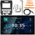 JVC KW-V660BT Double DIN Bluetooth USB DVD Player AM/FM Radio Stereo SiriusXM Multimedia Receiver w/ Install Kit, Radio Wiring Harness, Antenna Adapter, Antenna, Pry Tool Set (Fits 1998-2012 Ford)
