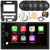 Blaupunkt MONTECARLO750 6.75" Touchscreen Double DIN Bluetooth USB AM/FM Stereo Receiver w/ Install Kit, 4x 6x8" 60W Max 3-Way Speakers, Wiring Harness, Antenna Adapter, Antenna, Wire, Pry Tool Set
