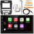 Blaupunkt MONTECARLO750 6.75" Double DIN Touchscreen Bluetooth USB AM/FM Radio Stereo Receiver w/ Install Kit, Wiring Harness, Antenna Adapter, Antenna, Pry Tool Set (Fits 1998-2012 Ford)
