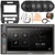 Blaupunkt Orlando 750 6.9" Touchscreen Double DIN Bluetooth USB AM/FM Car Audio Receiver w/ Install Kit, 4x 6x8" 60W Max 3-Way Speakers, Wiring Harness, Antenna Adapter, Antenna, Wire, Pry Tool Set