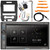 Blaupunkt Orlando 750 6.9" Touchscreen Double DIN Bluetooth AM/FM Radio Car Audio Receiver w/ Install Kit, Wiring Harness, Antenna Adapter, Rear View Camera, Antenna, Pry Tool Set (1998-2012 Ford)