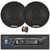 Blaupunkt Beverly Hills 160 Single DIN Detachable Face Bluetooth CD/DVD Player AM/FM Radio Stereo Receiver, 2x 6" 40 Watt Max Power Full Range 3-Way Automotive Speakers, 50 Feet 16 Gauge Speaker Wire