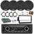 Blaupunkt DUBLIN 412 Heavy Duty USB Bluetooth MP3 Stereo Reciever, 4x 6.5" 60W Speakers, Amplified Subwoofer w/Kit, Speaker Wire, Harness, Adapter, Radio Install Kit (98-08 GM Truck)