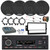 Blaupunkt Madrid 200 BT Single Din USB Bluetooth Stereo Receiver, 4x 6.5" 60W Speakers, Amplified Subwoofer w/Kit, Speaker Wire, Harness, Adapter, Radio Install Kit (98-08 GM Truck)