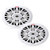 Pyle PLMR692 6x9" 260W Max 2 Way Full Range Marine White Boat Speakers (White, Pair)