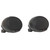 2x JBL Cruise Handlebar-Mount Black For Motorcycles and Scooters Speaker Pods
