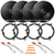4x Pioneer TS-G1620F 6.5" 300 Watt Max Power 2-Way Coaxial Car Audio Speakers, 4x 6" to 6.75" Speaker Adapter, 2x Speaker Harness, Pry Tool Set (Bundle Fits Select 2007-2014 Jeep Wrangler JK)