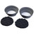 4x Pioneer TS-G1620F 6.5" 300 Watt Max Power 2-Way Coaxial Car Audio Speakers, 4x Speaker Sound Deadening Material For Car Speakers, 4x 6.5" Adjustable Speaker Baffle, Pry Tool Set