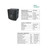 Multicomp PRO PA/DJ 18", 700 W, 8 ohm, 40 Hz to 3 kHz Subwoofer Speaker