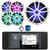 Infinity R3000 Wake Series Marine Bluetooth USB/AUX AM/FM Radio Digital Media Stereo Receiver w/Install Adaptor Plate, 4x 6.5" 225W Max RGB LED White Boat Speakers, 10" RGB LED Subwoofer, Antenna Wire