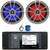 Infinity R3000 Wake Series Marine Bluetooth USB/AUX AM/FM Radio Digital Media Stereo Receiver w/Install Adaptor Plate, 2x 6.5" 225W Max Coaxial RGB LED Titanium Speakers, Radio Antenna, Speaker Wire